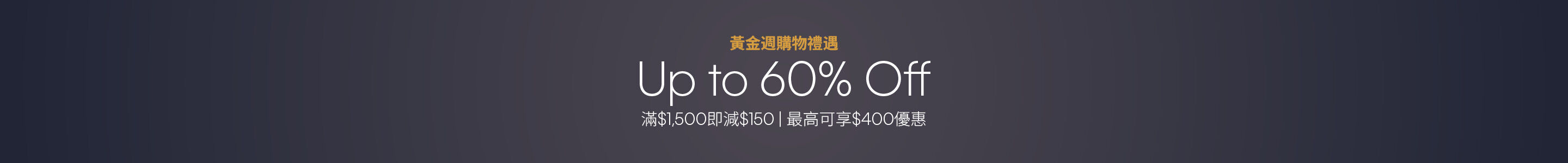 Calvin Klein Golden Week Up to 60% Off